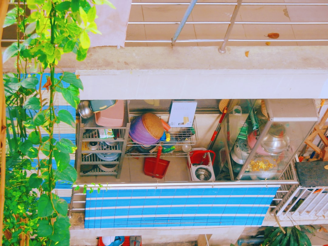Quick Storage Fixes for Small Apartments 1 Kitchenware drying on a rack with plants — Photo by Thamy N. on Unsplash